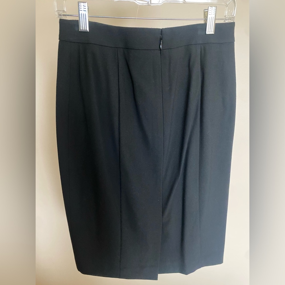 Ann Taylor NWT SKIRT SUIT SET - Sleek Black Blazer & Skirt - Picture 9 of 10